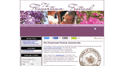 Desktop Screenshot of flowertownfestival.com